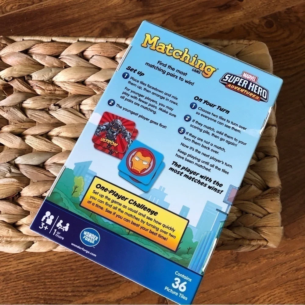 Disney Matching Game: Marvel Super Hero